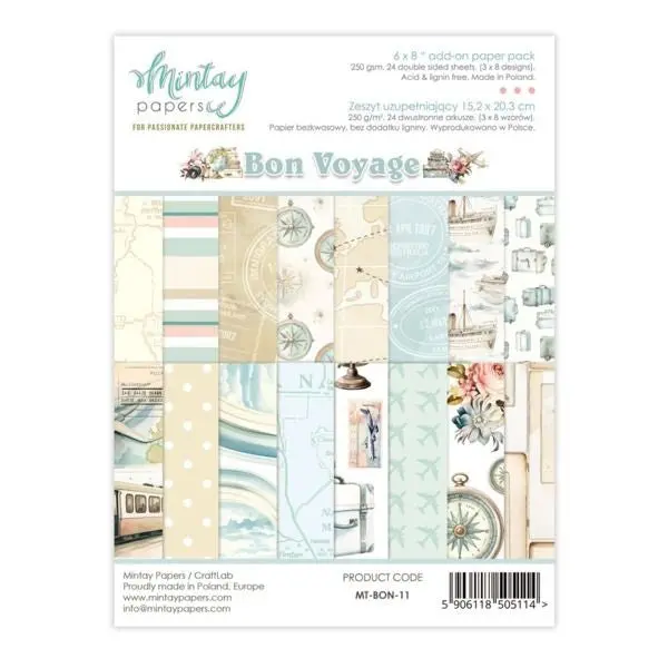 Bon Voyage - 6X8 Add On Collection Pack 1