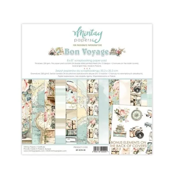 Bon Voyage - 8X8 Collection Pack 1