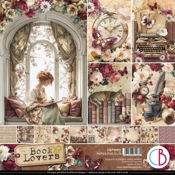 Book Lovers - 12X12 Paper Collection 1