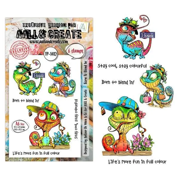 Born To Blend In - Clear Stamps 1