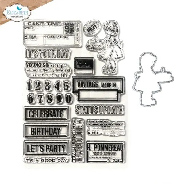 Botanical Blend Collection - Celebrations 2 Stamp & Die Set 1