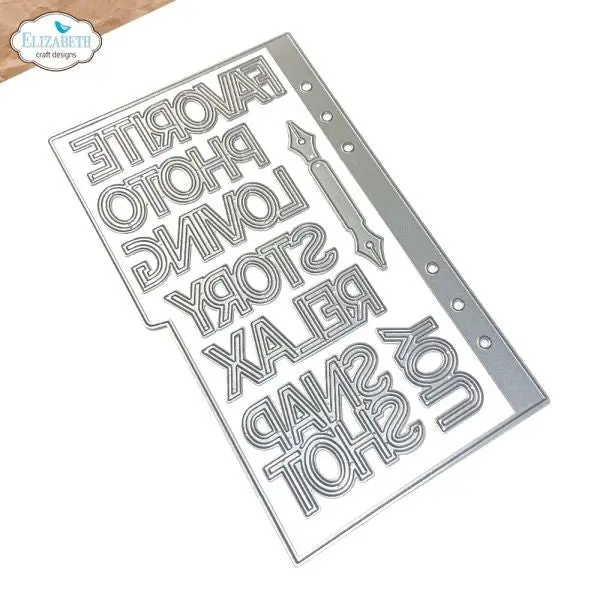 Botanical Blend Collection - Page With Large Tab 1 - Dies 1