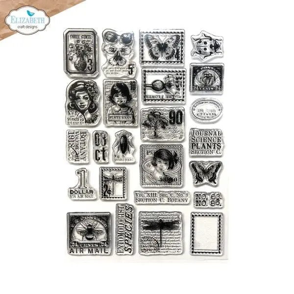 Botanical Blend Collection - Postage Stamps 3 - Clear Stamps 1