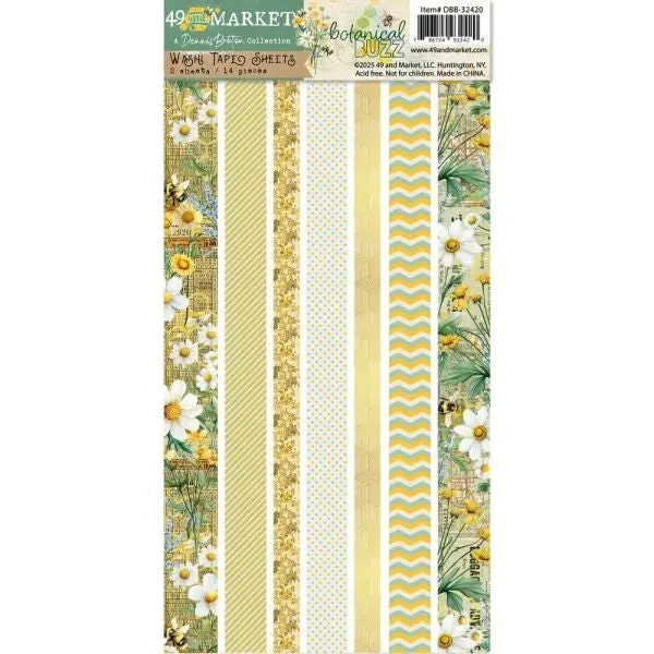 Botanical Buzz - Washi Sheets 1