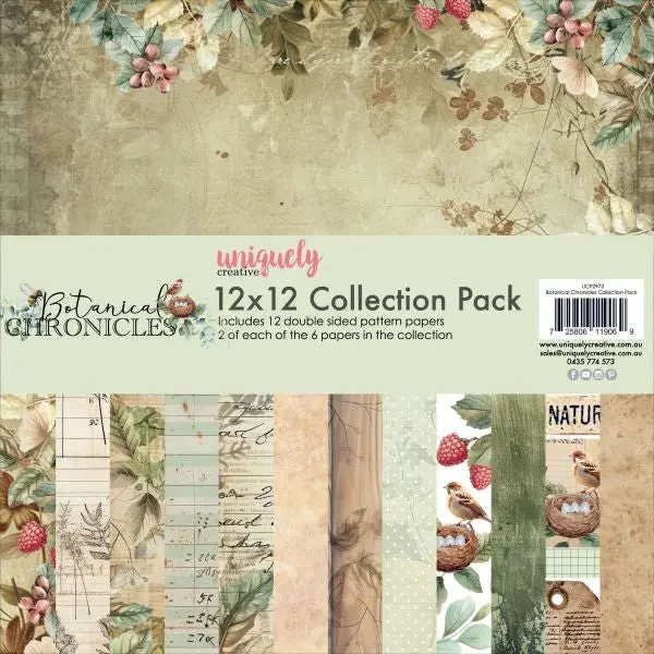 Botanical Chronicles - 12X12 Collection Pack 1
