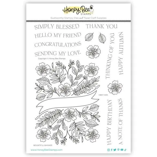 Bountiful Banner - Clear Stamps 1