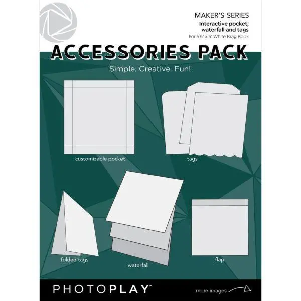 Brag Book - Accessory Pack - White 1
