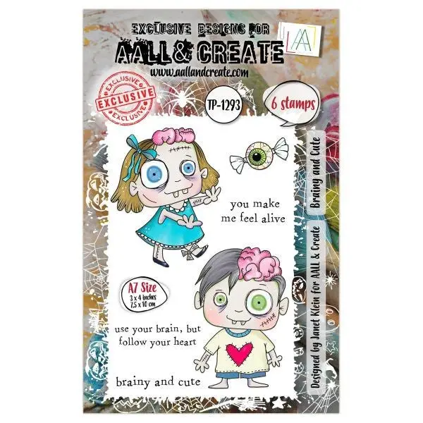 Brainy And Cute - Clear Stamps 1