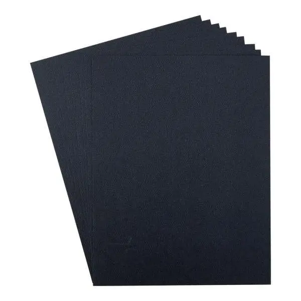 Brushed Black Cardstock 1