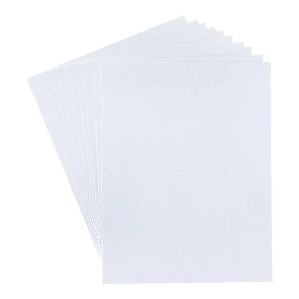 Brushed White Cardstock 1