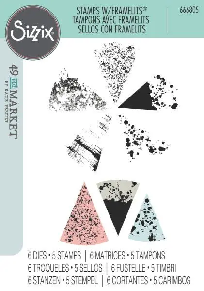 Build-A-Burst - Painterly Stamp & Die Set 1