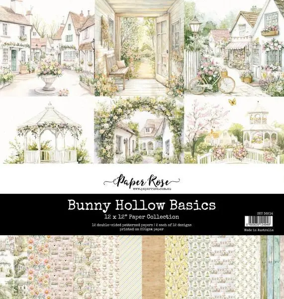 Bunny Hollow - 12X12 Paper Collection - Basics 1