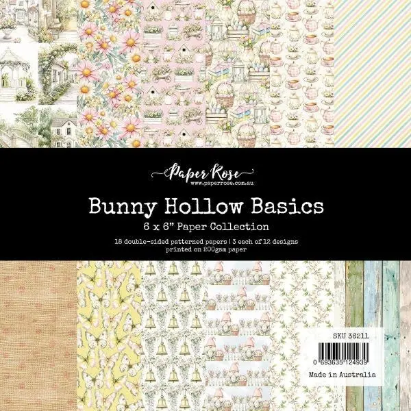 Bunny Hollow - 6X6 Paper Collection - Basics 1
