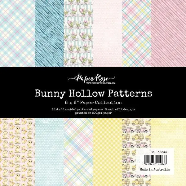 Bunny Hollow - 6X6 Paper Collection - Patterns 1