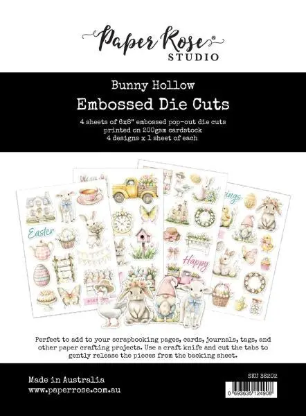 Bunny Hollow - Embossed Die Cuts 1