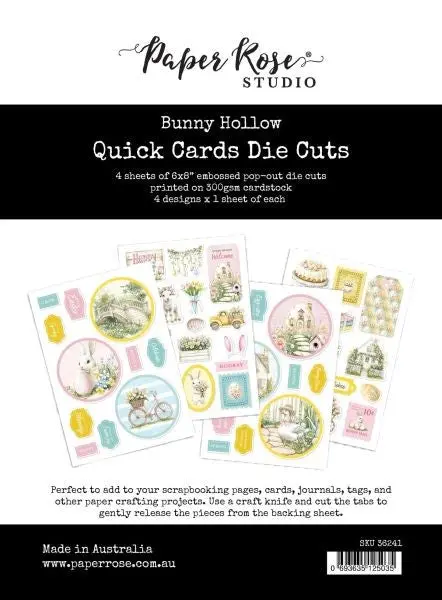 Bunny Hollow - Quick Cards Die Cuts 1