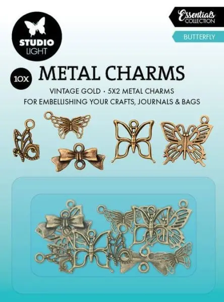 Butterfly - Metal Charms 1