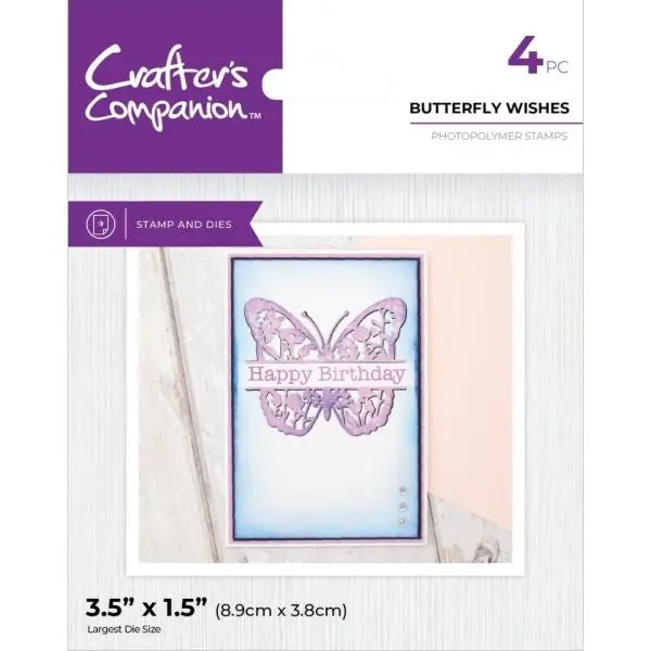 Butterfly Wishes - Stamp & Die Set 1