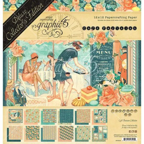 Cafe Parisian - 8X8 Collector's Edition Pack 1