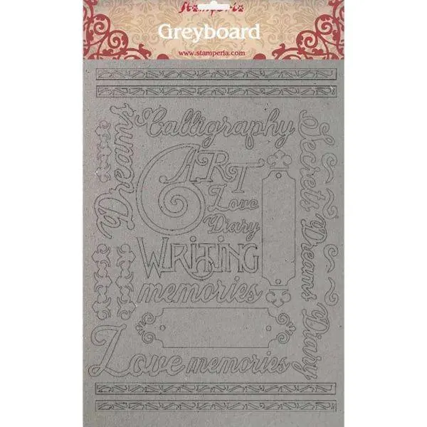 Calligraphy - Greyboard Cut Outs - Calligraphy 1