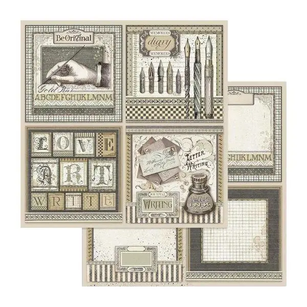 Calligraphy - Patchwork Of Labels 1