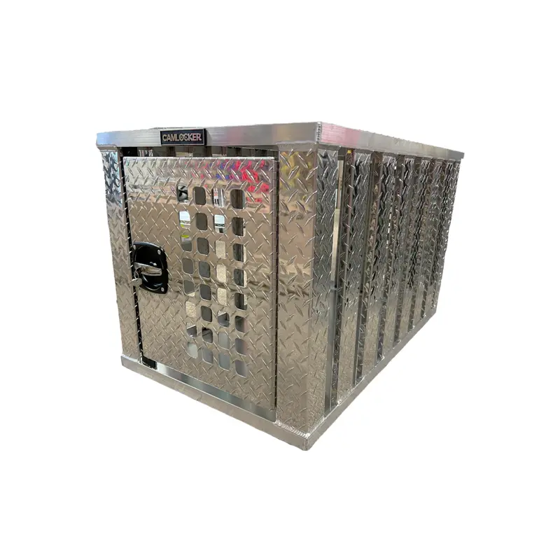 Camlocker Aluminum 1 Bay Dog Box 1