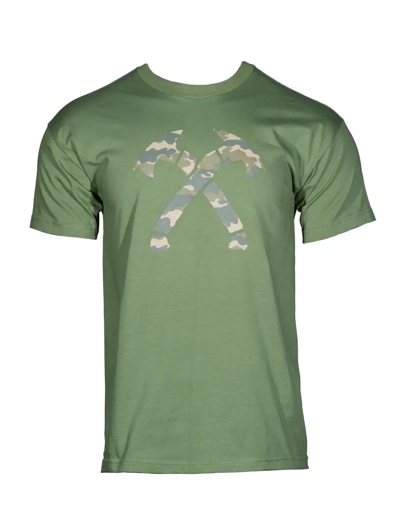 Camo Crossed Hawks Tee 1