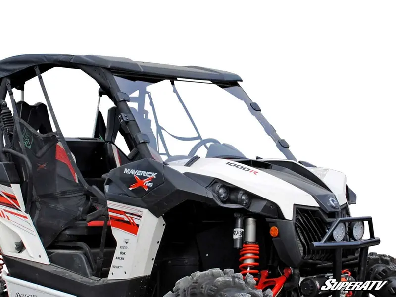 Can-Am Maverick Scratch Resistant Full Windshield 1
