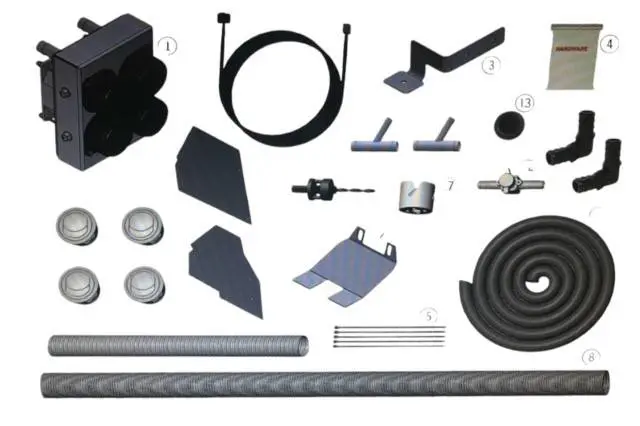 Canam Maverick X3 Cab Heater (Gen Ii) (Note: Not Compatible In Machines With A Radio Installed) 1