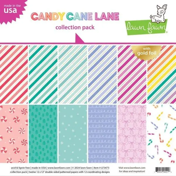 Candy Cane Lane - 12X12 Collection Pack 1