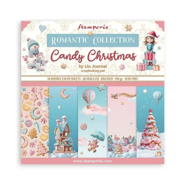 Candy Christmas - 8X8 Paper Pack 1