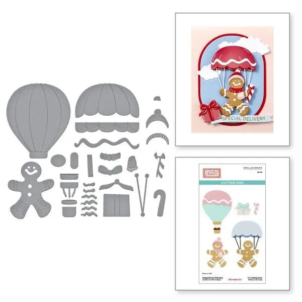 Candy Christmas Collection - Gingerbread Delivery Dies 1