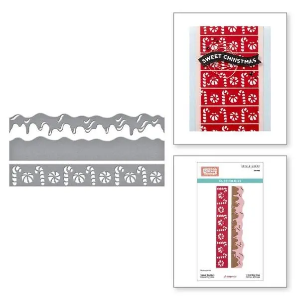 Candy Christmas Collection - Sweet Borders Dies 1