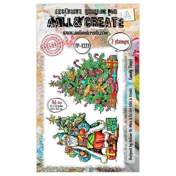 Candy Tinsel - Clear Stamps 1