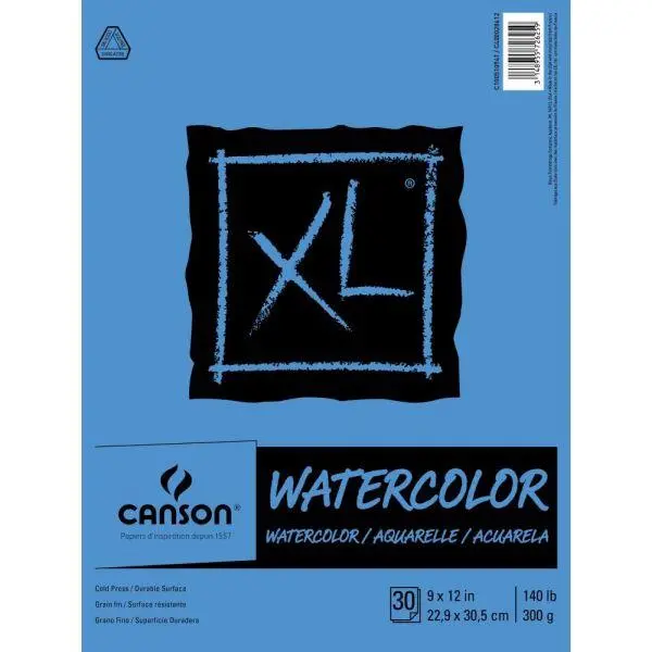 Canson Xl Watercolor Paper Pad 1