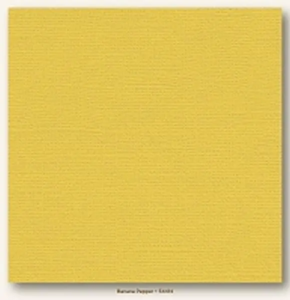 Canvas Cardstock - Banana Pepper 1