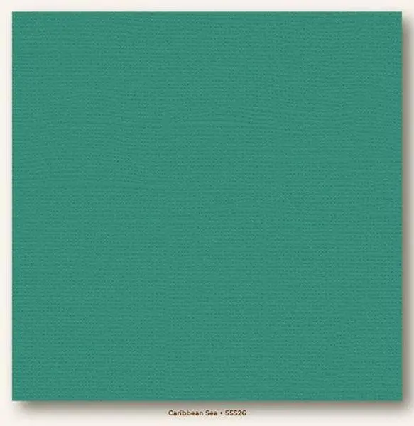 Canvas Cardstock - Caribbean Sea 1