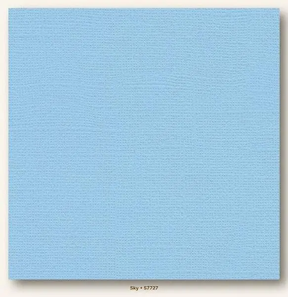 Canvas Cardstock - Sky 1