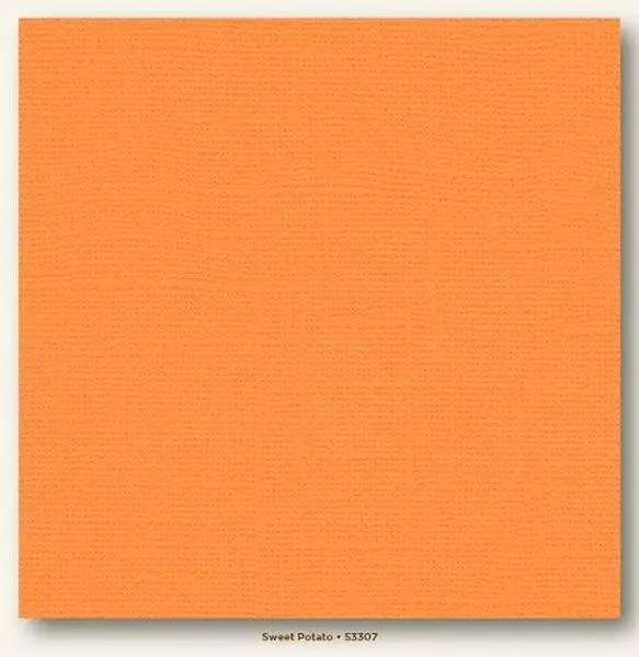 Canvas Cardstock - Sweet Potato 1