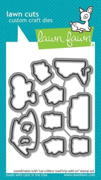 Car Critters Road Trip - Add On - Dies 1