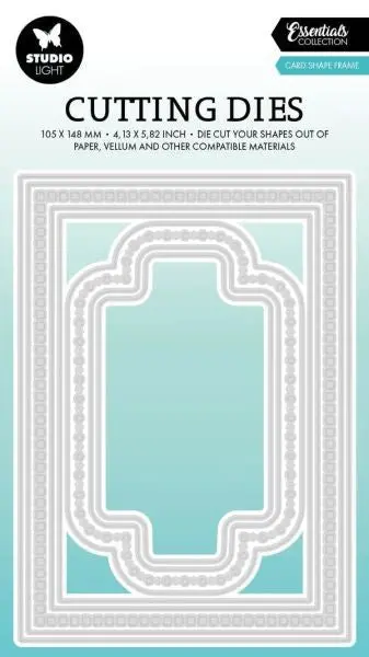 Card Shape Frame Essentials - Dies 1