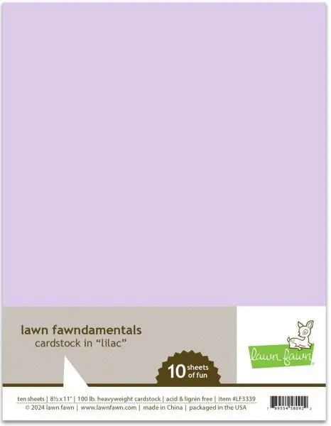 Cardstock - Lilac 1