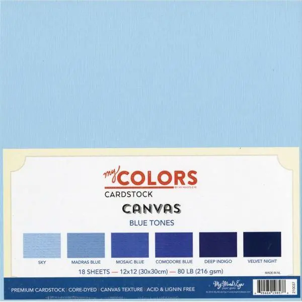 Cardstock - My Colors Bundle - Blue Tones 1