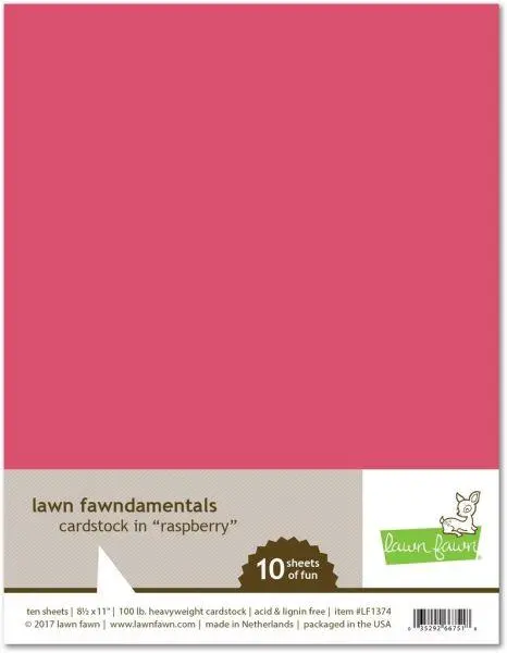 Cardstock - Raspberry 1