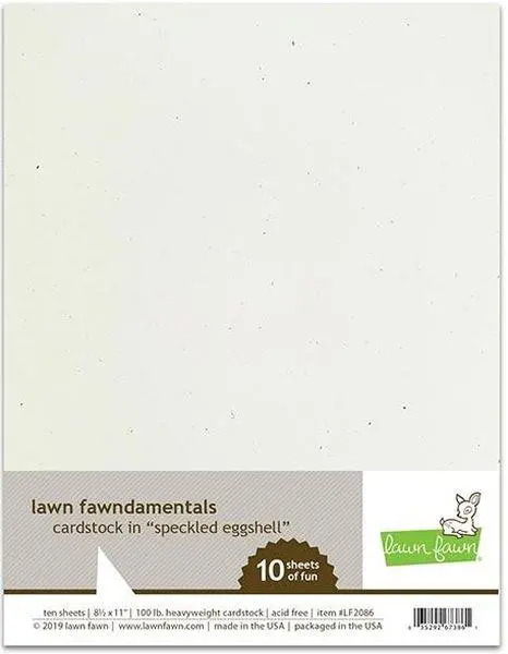 Cardstock - Speckled Eggshell 1