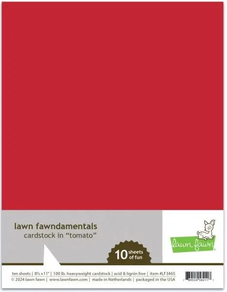 Cardstock - Tomato 1
