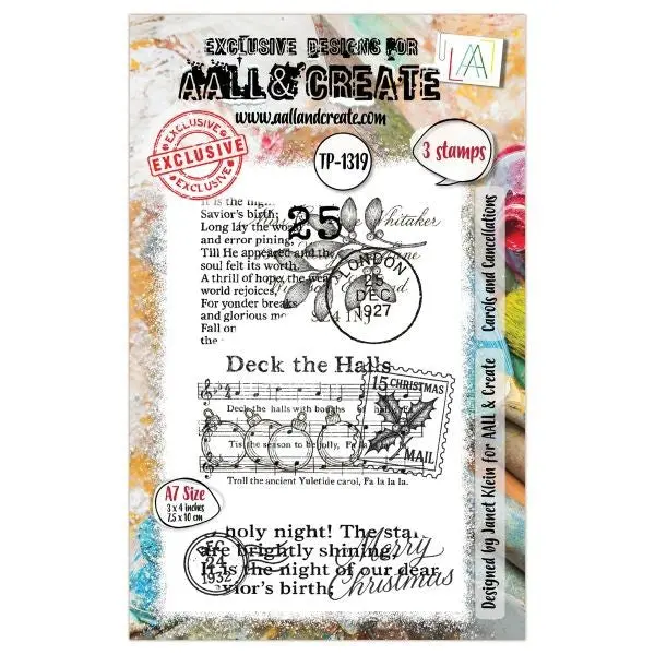 Carols And Cancellations - Clear Stamps 1