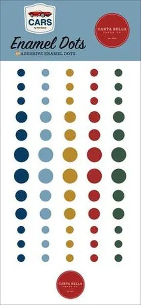 Cars - Enamel Dots 1