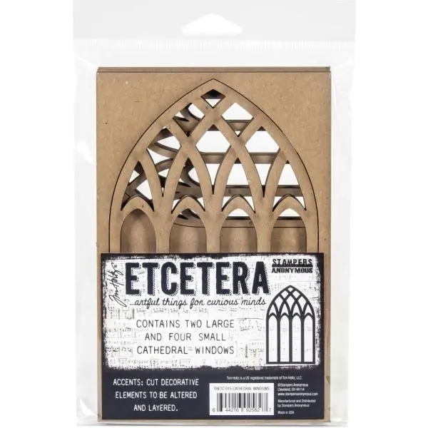 Cathedral Windows - Chipboard 1