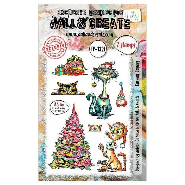Catmas Capers - Clear Stamps 1